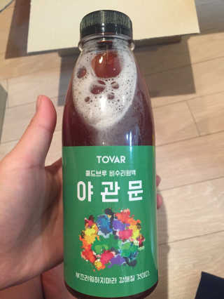 또바르 비수리 야관문 더치 원액 진액 엑기스 500ml — 5점을 준 리뷰어가 2018년 1월 올린 사용 사진