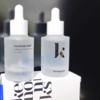 키노닉스 펀더멘탈 하이드레이팅 앰플 부스터 — 5점을 준 리뷰어가 2019년 3월 올린 사용 사진
