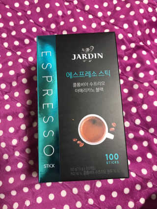 (주)쟈뎅 쟈뎅 에스프레소 스틱 아메리카노 블랙 — 5점을 준 리뷰어가 2018년 10월 올린 사용 사진