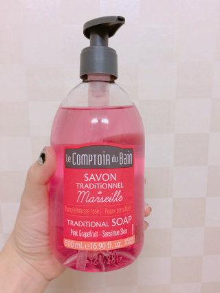 르 꽁뚜아르 뒤뱅 마르세유 솝 바디워시 500ml — 3.5점을 준 리뷰어가 2016년 8월 올린 사용 사진