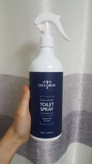 셀로몬 토일렛 스프레이 500ml — 5점을 준 리뷰어가 2018년 5월 올린 사용 사진
