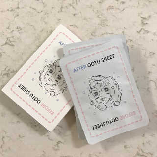 오오티유 비포 앤 애프터 산소 버블 마스크 시트 — 5점을 준 리뷰어가 2018년 7월 올린 사용 사진