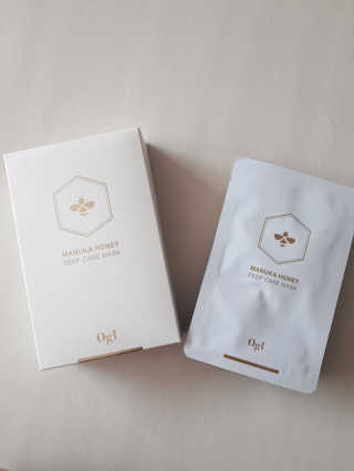 오지아이 마누카 허니 딥 케어 마스크 25ml X 10pcs — 5점을 준 리뷰어가 2020년 2월 올린 사용 사진