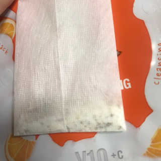 비알티씨 V10 파우더 클렌징 티백 2종 — 4점을 준 리뷰어가 2019년 2월 올린 사용 사진