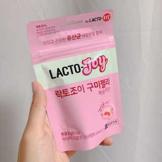 락토조이 구미젤리 복숭아맛 — 5점을 준 리뷰어가 2019년 8월 올린 사용 사진