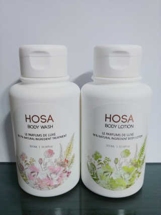 HOSA BODY WASH+BODY LOTION — 5점을 준 리뷰어가 2018년 4월 올린 사용 사진