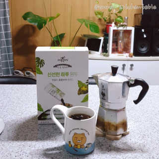 (주)쟈뎅 [쟈뎅] 클래스 신선한 하루 원두+여과지 SET — 5점을 준 리뷰어가 2019년 3월 올린 사용 사진
