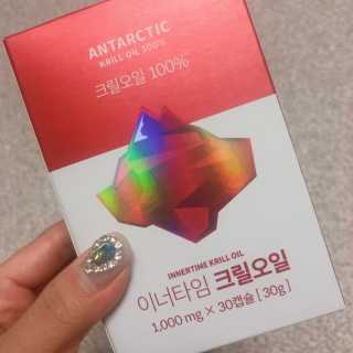 이너블릭 이너타임 크릴오일 — 4점을 준 리뷰어가 2019년 12월 올린 사용 사진