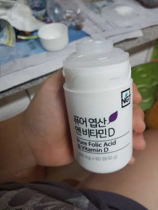 네츄럴굿띵스 퓨어 락토 철분 60일분 — 5점을 준 리뷰어가 2018년 1월 올린 사용 사진
