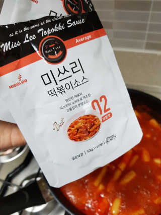 미쓰리떡볶이 just 10 min 패키지 — 4점을 준 리뷰어가 2018년 5월 올린 사용 사진