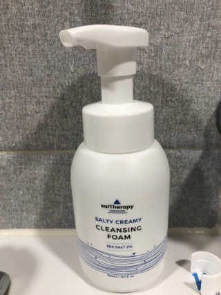 솔테라피 솔티 크리미 클렌징폼 300ml — 4점을 준 리뷰어가 2019년 4월 올린 사용 사진