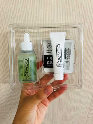 시카고 시카 더블 이펙트 앰플 30ml 기획세트 — 5점을 준 리뷰어가 2018년 8월 올린 사용 사진
