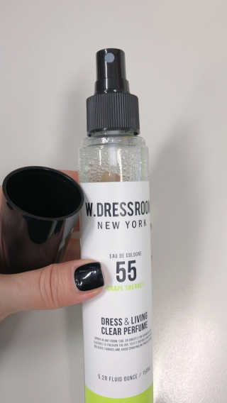 더블유드레스룸 드레스퍼퓸 150ml — 5점을 준 리뷰어가 2018년 10월 올린 사용 사진