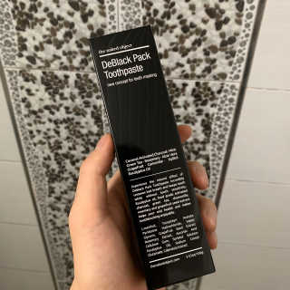 the naked object 디블랙팩치약 디블랙칫솔 세트 — 4점을 준 리뷰어가 2020년 2월 올린 사용 사진