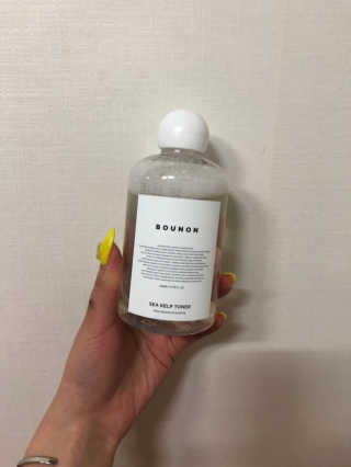 BOUNON 부농 씨켈프 토너 — 3점을 준 리뷰어가 2019년 4월 올린 사용 사진