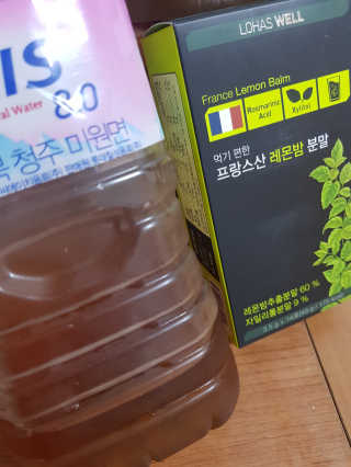 로하스웰 프랑스산 레몬밤 분말 — 5점을 준 리뷰어가 2018년 6월 올린 사용 사진