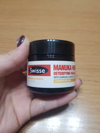 SWISSE 스위스 마누카 허니 디톡시파잉 페이셜 마스크 — 5점을 준 리뷰어가 2020년 1월 올린 사용 사진