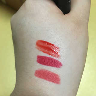 [블랙루즈] 에어 핏 촉촉틴트 + 크리미 벨벳 립크레용 — 4.17점을 준 리뷰어가 2018년 7월 올린 사용 사진