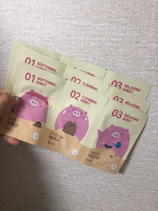 미팩토리 3단 돼지코팩 3매입 X 2 — 5점을 준 리뷰어가 2018년 3월 올린 사용 사진