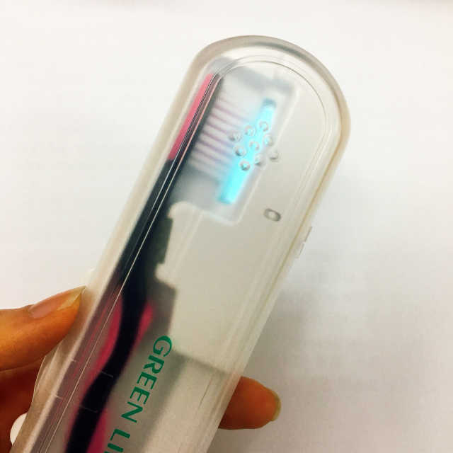 청정일기 휴대용 칫솔살균기 리뷰 사진