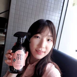 더블유드레스룸 페브클린 500ml — 5점을 준 리뷰어가 2018년 8월 올린 사용 사진