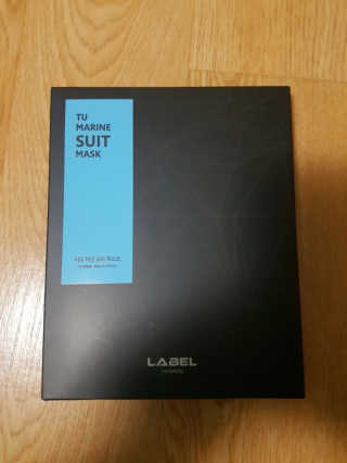 레이블옴므-labelhomme 레이블옴므 티유 마린 슈트 마스크팩(5EA) — 5점을 준 리뷰어가 2017년 12월 올린 사용 사진