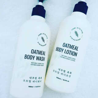 (주)에네스티 내추럴 촉촉  오트밀 바디로션 500ml — 5점을 준 리뷰어가 2019년 11월 올린 사용 사진