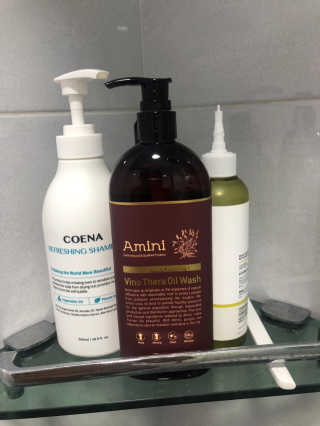 아미니 비노테라 오일워시 400ml 대용량 — 4.5점을 준 리뷰어가 2019년 9월 올린 사용 사진