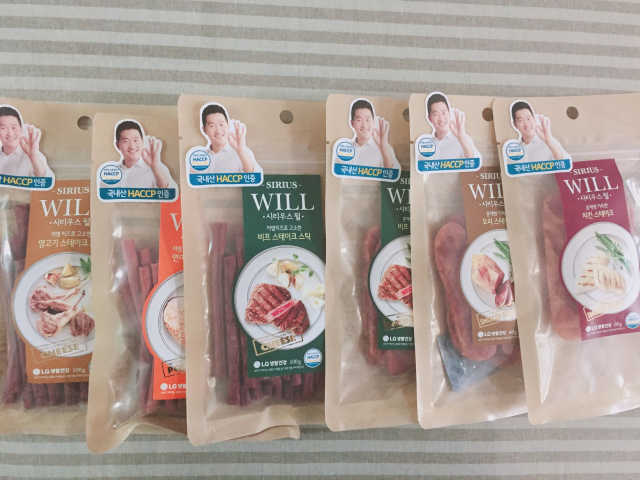 시리우스 윌 간식 리뷰 사진