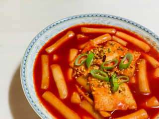 두번째 국떡 국가대표 떡볶이 1팩 + 영미칩 2봉 증정 — 4.5점을 준 리뷰어가 2019년 2월 올린 사용 사진