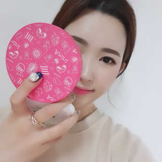 아미니 아쿠아 프로텍터 선쿠션 — 4.5점을 준 리뷰어가 2019년 6월 올린 사용 사진