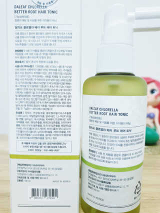 달리프 클로렐라 베러 루트 헤어토닉 100ml — 5점을 준 리뷰어가 2018년 12월 올린 사용 사진