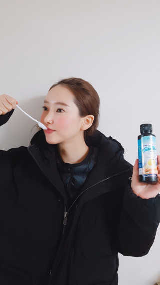 오메가-3스무디 [오메가스무디] 짜먹는 오메가3 DHA 임산부 어린이 — 5점을 준 리뷰어가 2019년 2월 올린 사용 사진