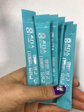 홍쓰다스 다이어트유산균, 체지방감소와 장건강개선 — 5점을 준 리뷰어가 2020년 3월 올린 사용 사진