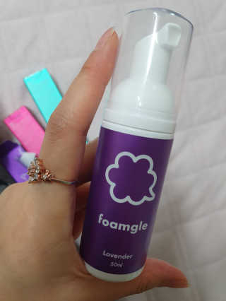 폼글 I foamgle [폼글] 거품가글 50ml 3종 - 민트, 라벤더, 라즈베리 — 5점을 준 리뷰어가 2019년 11월 올린 사용 사진