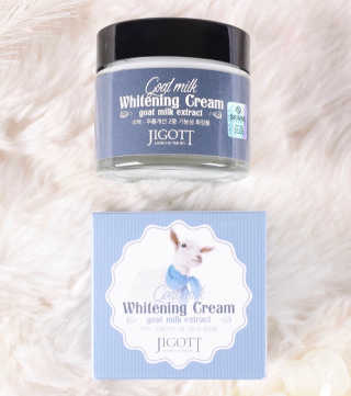 지고트 산양유 화이트닝 크림 70ml — 4점을 준 리뷰어가 2019년 7월 올린 사용 사진