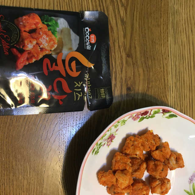 까망베르치즈불닭 5팩 리뷰 사진