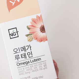 네츄럴굿띵스 오!메가루테인 60일분 — 5점을 준 리뷰어가 2018년 4월 올린 사용 사진