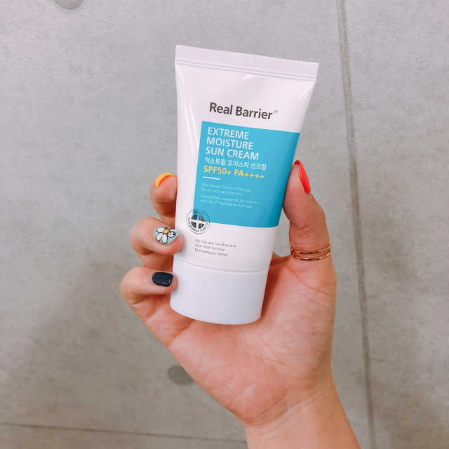 리얼베리어 익스트림 모이스처 선크림 SPF50+ PA++++ 리뷰 사진