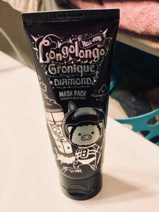엘리자베카 Elizavecca  LongoLongo Gronique Diamond Mask Pack — 4.17점을 준 리뷰어가 2018년 7월 올린 사용 사진