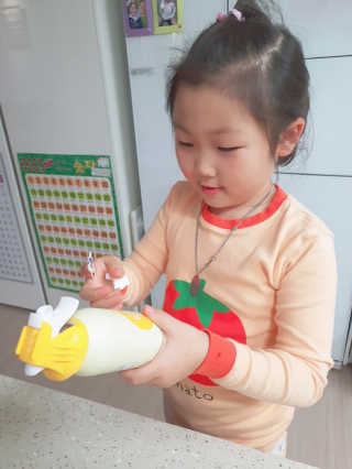 꼬모조이 탱글탱글 구름 콩순이 버블바스 — 5점을 준 리뷰어가 2019년 12월 올린 사용 사진