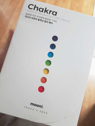 무니스튜디오 차크라 아로마 릴랙싱 패치 7종 中  택 2 — 5점을 준 리뷰어가 2019년 4월 올린 사용 사진