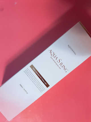 아쿠아큐링 아쿠아S링 퓨어리프레싱 헤어케어 500ml — 4.67점을 준 리뷰어가 2018년 8월 올린 사용 사진
