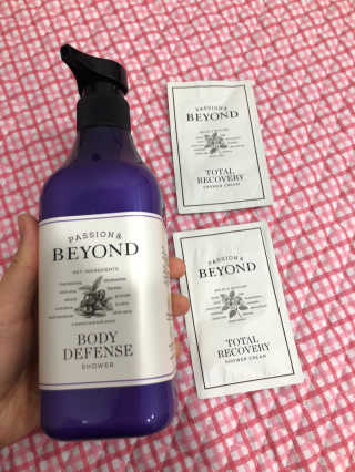 비욘드 바디 디펜스 샤워 450ml — 5점을 준 리뷰어가 2019년 12월 올린 사용 사진