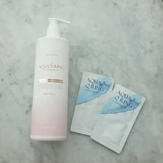 아쿠아큐링 아쿠아S링 퓨어리프레싱 헤어케어 500ml — 4.67점을 준 리뷰어가 2018년 8월 올린 사용 사진