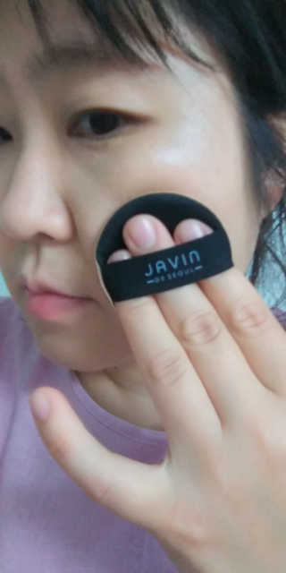 자빈드서울 윙크 파운데이션 팩트 — 5점을 준 리뷰어가 2019년 6월 올린 사용 사진