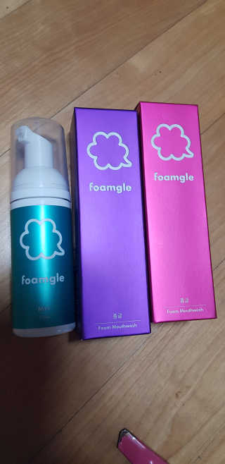 폼글 I foamgle [폼글] 거품가글 50ml 3종 - 민트, 라벤더, 라즈베리 — 5점을 준 리뷰어가 2019년 10월 올린 사용 사진