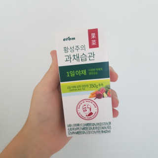 이롬 황성주의 과채습관 1일 야채 과일 주스 랜덤 세트 — 5점을 준 리뷰어가 2018년 7월 올린 사용 사진