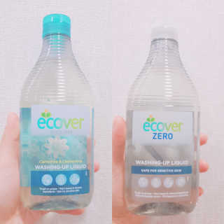 에코버 친환경 주방세제 450ml 무향+카모마일향 — 4점을 준 리뷰어가 2018년 12월 올린 사용 사진