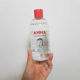 솔테라피 안나 트러블 토너 300ml — 4점을 준 리뷰어가 2019년 4월 올린 사용 사진